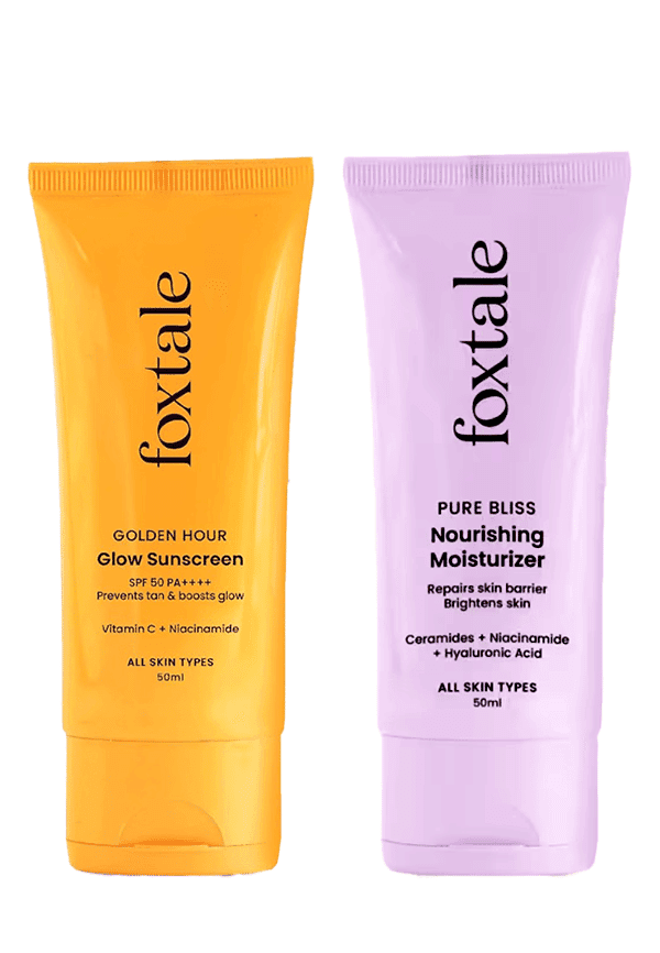 Glow Sunscreen & Ceramide Moisturizer Duo