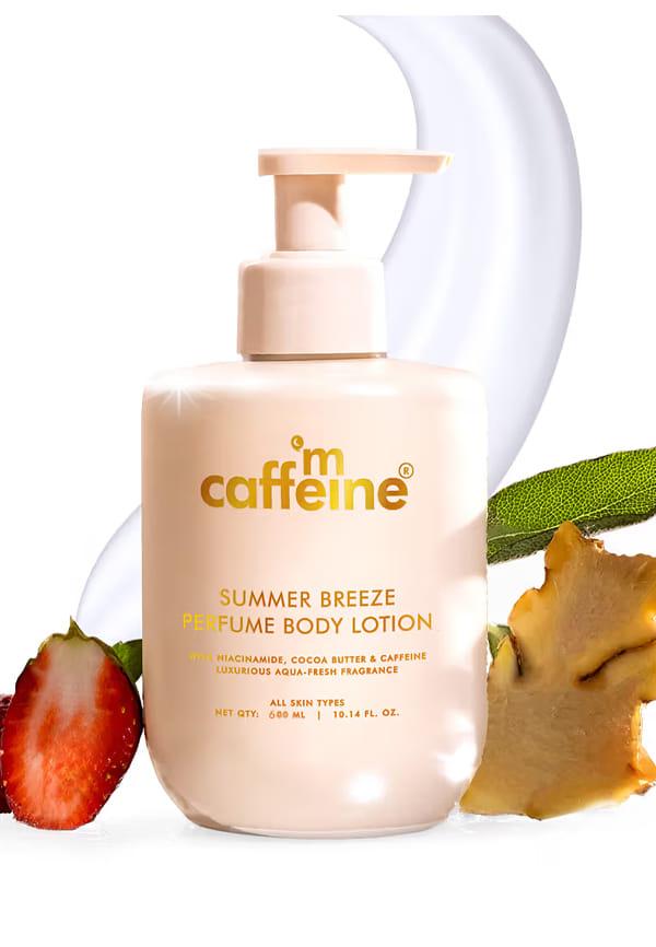 Summer Breeze Perfume Body Lotion with Niacinamide & Cocoa Butter