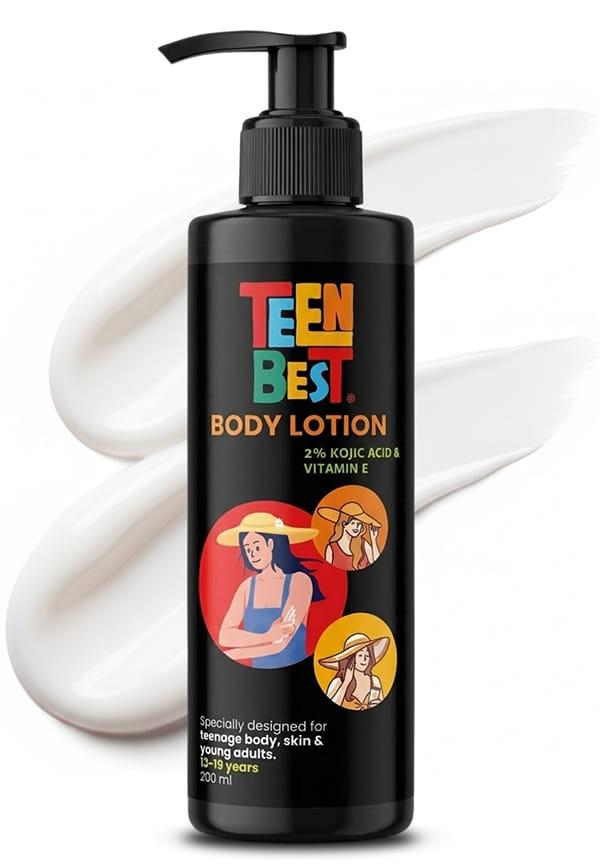 Teens Body Lotion Hydrating Moisturizer for Growing Skin for Boys & Girls