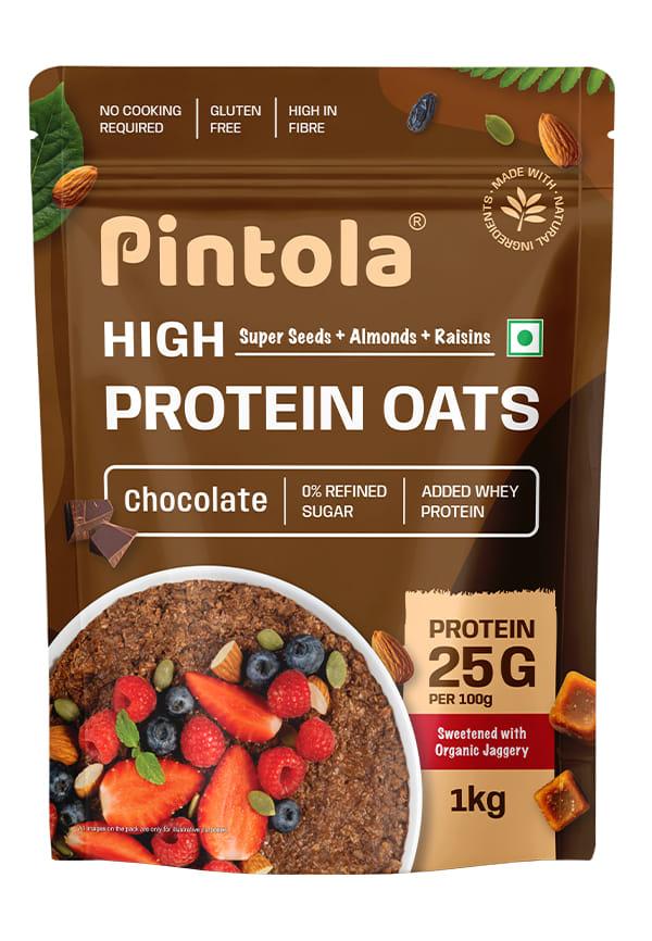 High Protein Dark Chocolate Oats