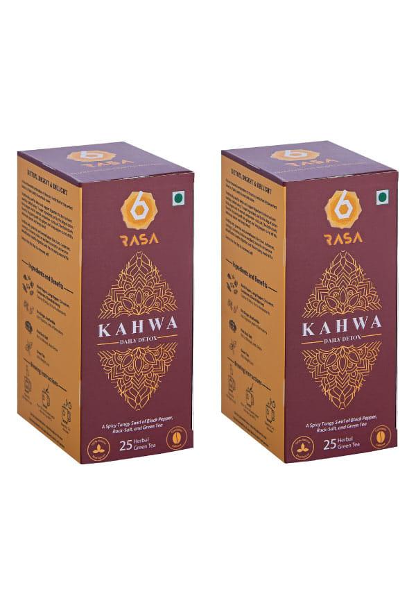 Kahwa Daily Detox Green Tea Bags