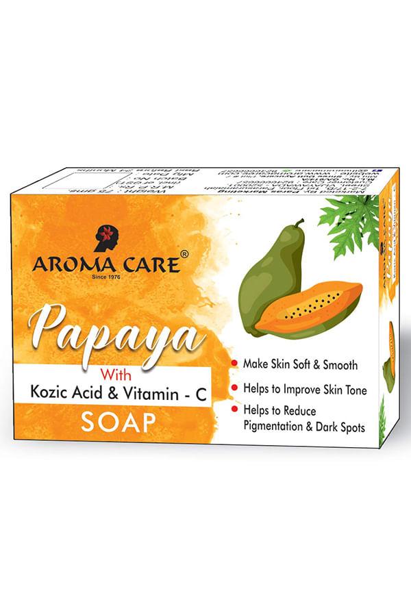 Papaya with Kozic Acid & Vitamin-C Whitening Soap