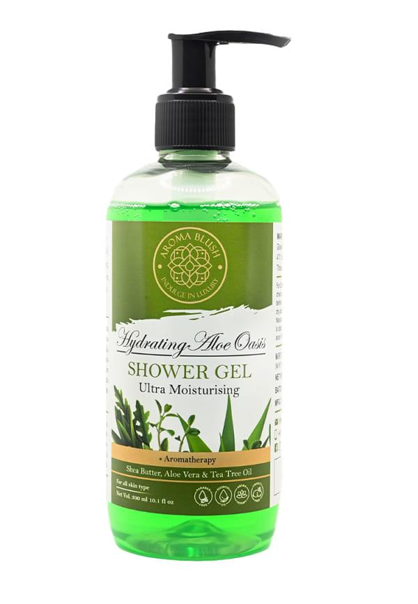 Hydrating Aloe Qasis Shower Gel