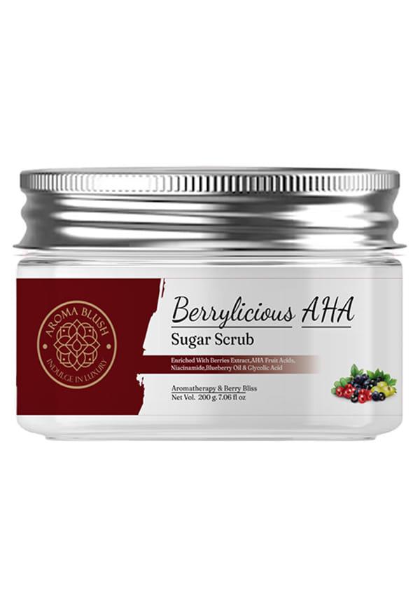 AROMABLUSH Berrylicious AHA Sugar Scrub