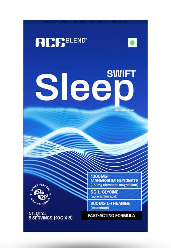 Swift Sleep, Natural Sleep Supplement With Magnesium, L-Theanine And Glycine