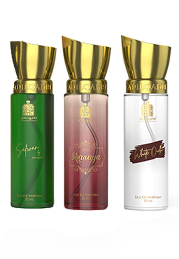 Captivating Trio Perfume Gift Set, Long Lasting Fragrance Eau de Parfum