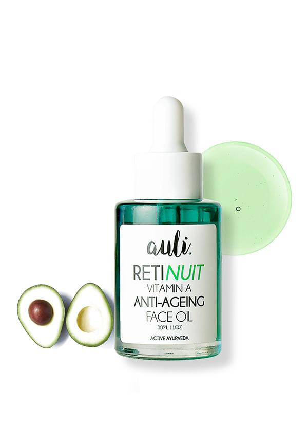 Auli Retinol 0.3% Regenerative Anti-Ageing Facial Oil - Retinuit - 30 ml