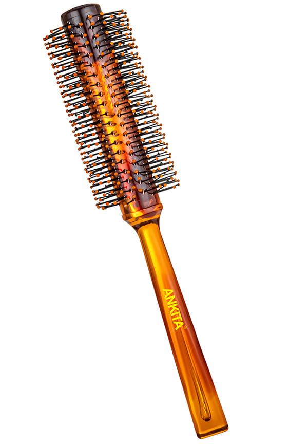 Round Hair Brush with Nylon Bristle|Hair Brush With Quality and Flexible Bristles