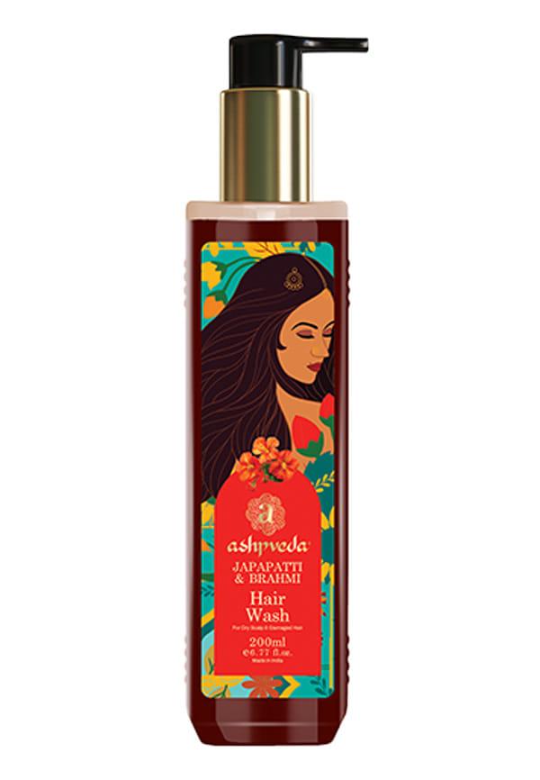 Japapatti & Brahmi Hair Wash for Dry Scalp & Damaged Hair Repair (200 ml)