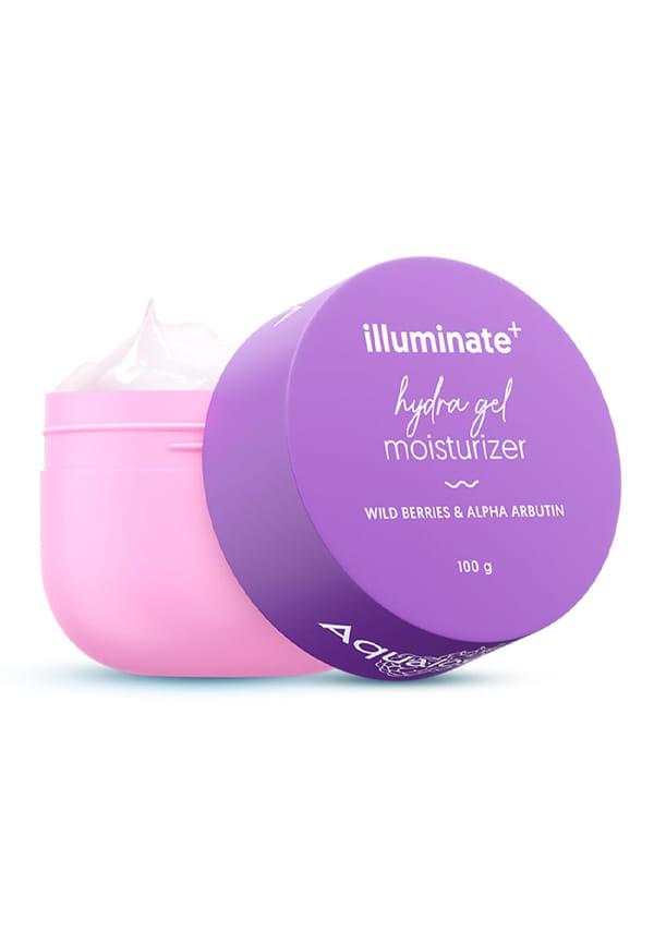 Illuminate + Hydra Gel Moisturizer with Wild Berries & Alpha Arbutin