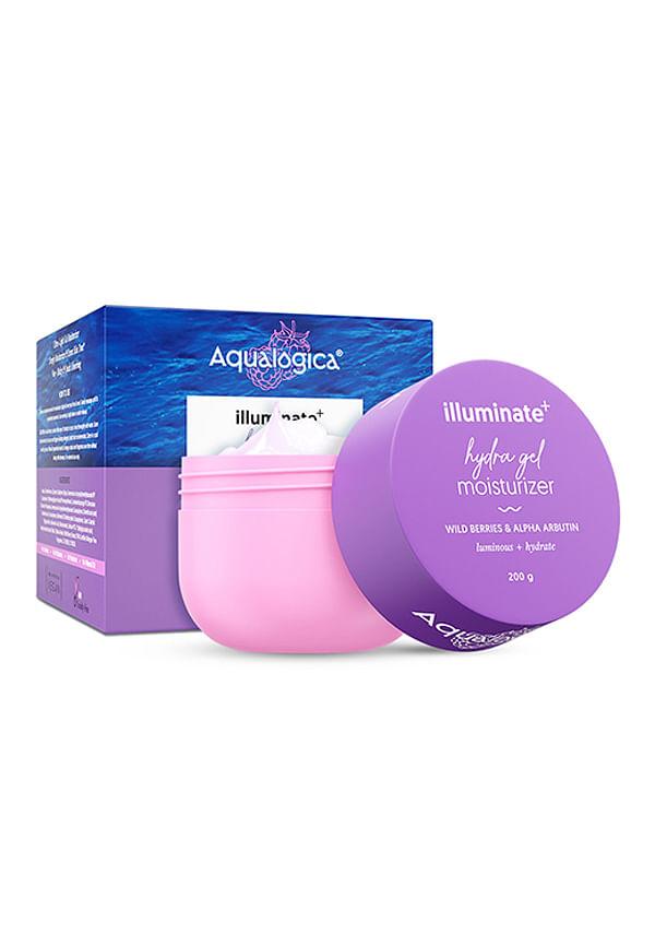 Illuminate + Hydra Gel Moisturizer with Wild Berries & Alpha Arbutin