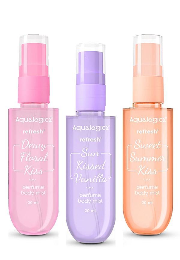 Refresh+ Perfume Body Mist On the Go Set of 3