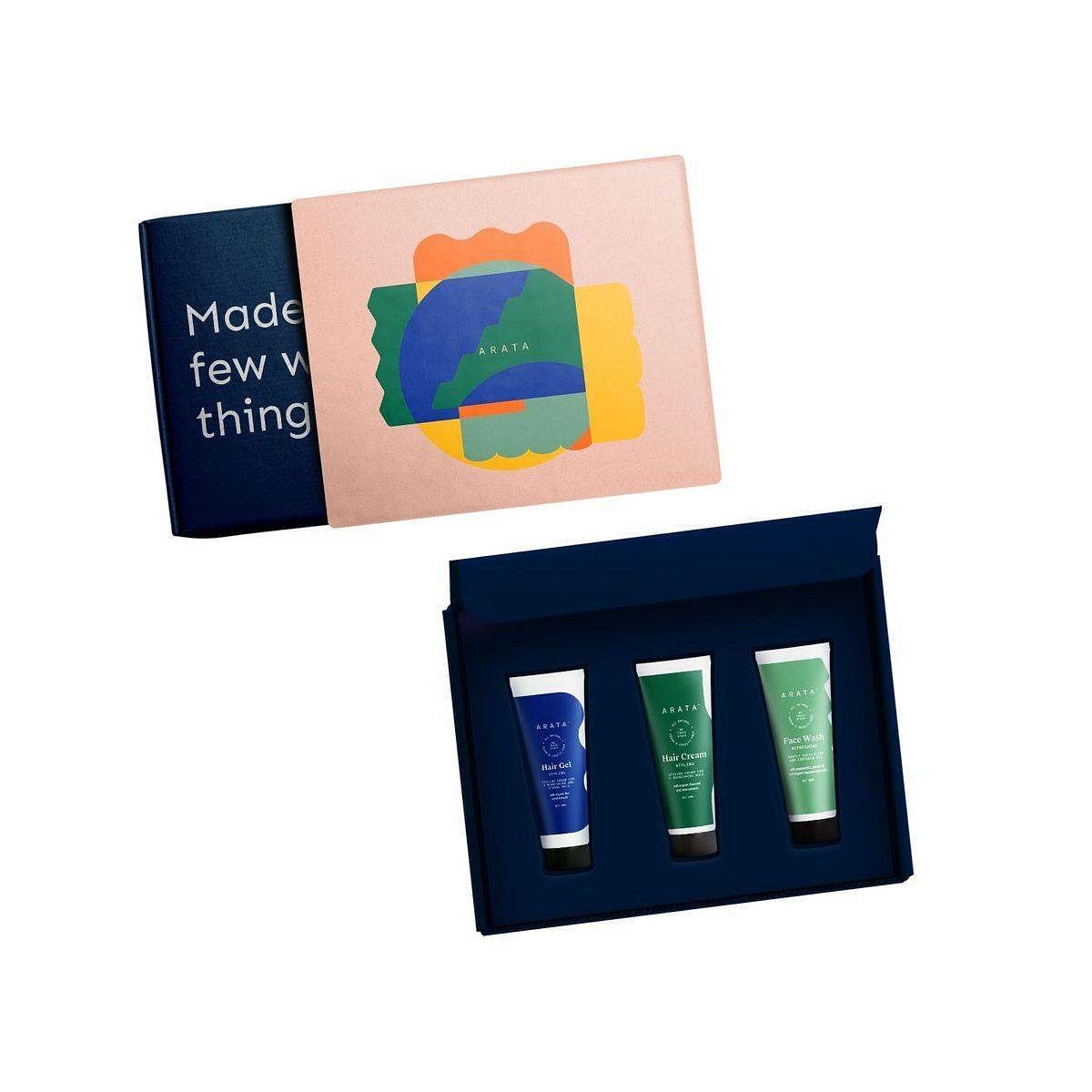 Mini Hair Styling & Face Care Ready To Go Gift Box For Men & Women