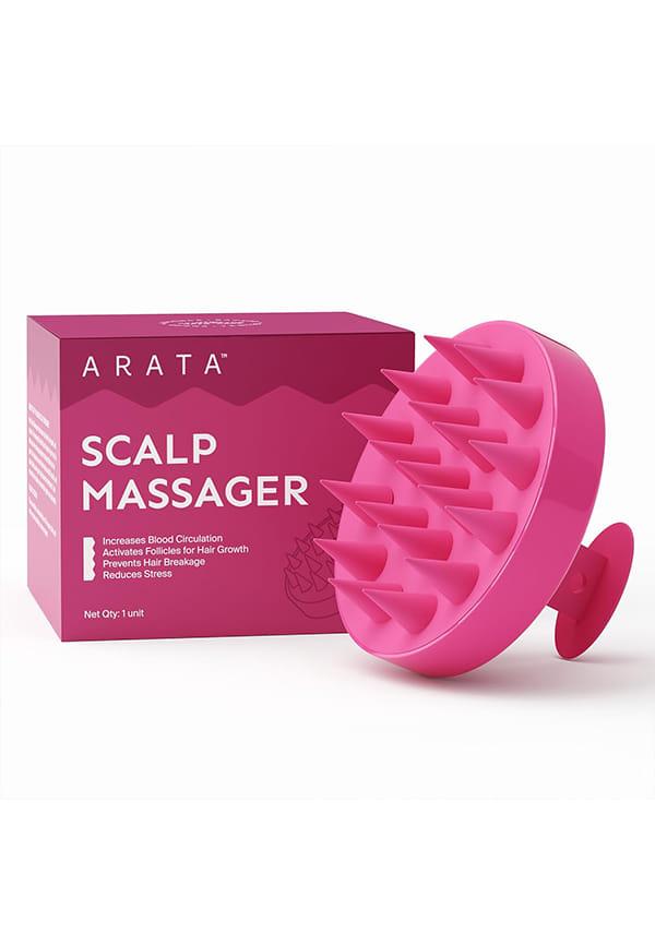 Scalp Massager with Medical-Grade Silicone Bristles