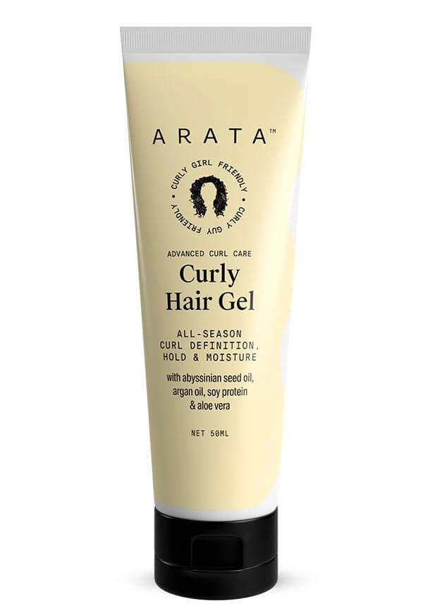Curl Gel For Frizzy, Wavy, Curly Hair | Natural Long-Lasting Hold & Definition | Tames Frizz | Aloe Vera, Abyssinian Seed Oil, Argan Oil & Soy Protei