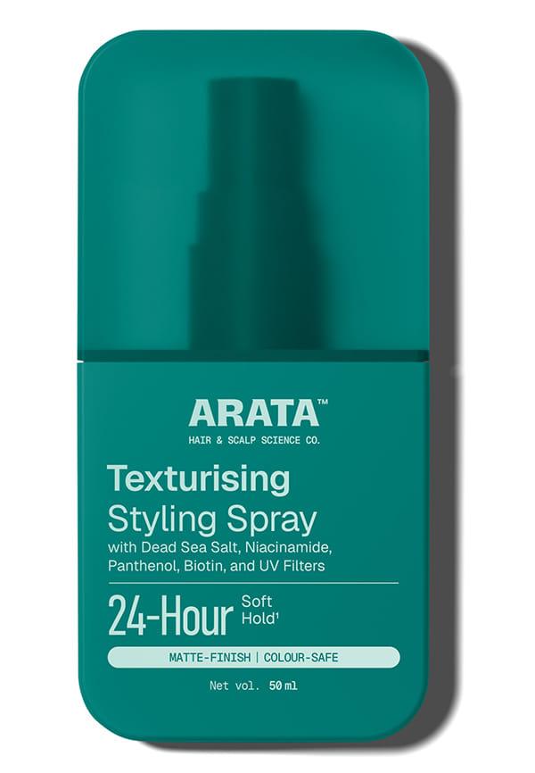 Volumizing Sea Salt Hair Spray | Niacinamide & Biotin | Long-lasting Soft Hold | Matte Finish | Beachy Waves | Hair Texturizing Spray for Men & Women