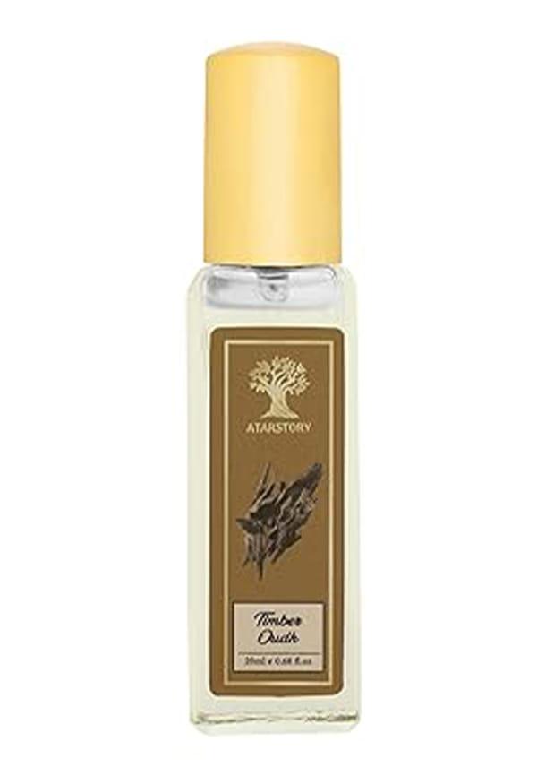 Timber Oudh Long Lasting Perfume Unisex, Premium Fragrance Spray Woody & Fresh