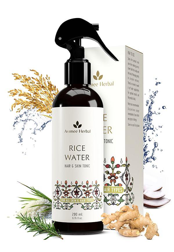 Rice Water for Hair Health