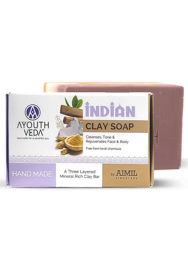 Handmade Indian Clay Soap