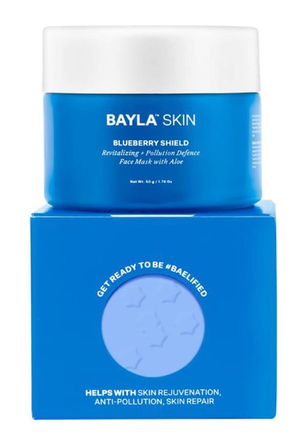 Blueberry Shield Revitalizing + Pollution Defense Face Mask with Aloe