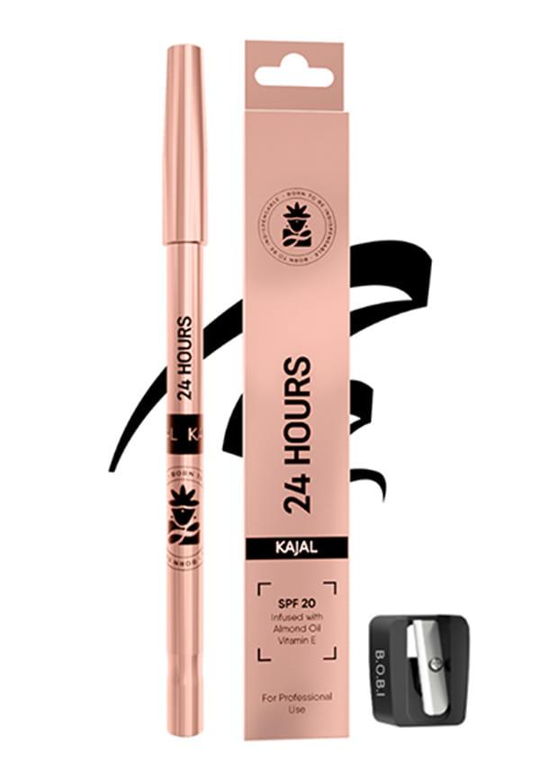Long Lasting 24 Hour Kajal – Waterproof Smudge Proof Kajal with Intense Matte Finish