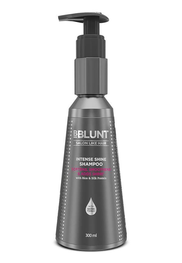 Intense Shine Shampoo with Rice & Silk Protein for 23X* Shinier Hair