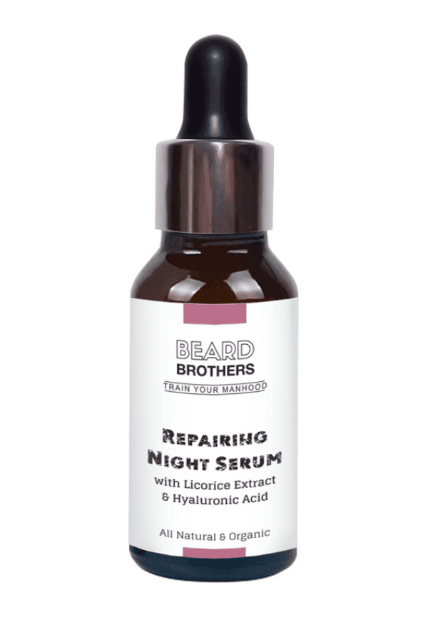 Anti-Aging Night Serum for Men, Natural and Organic, Anti-Aging Serum to Reduce Fine Lines and Wrinkles