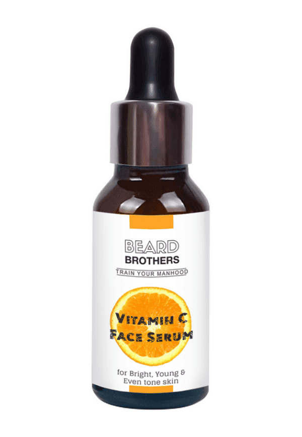 Vitamin-C Serum for Men, Anti-Aging Anti-Wrinkle Facial Serum