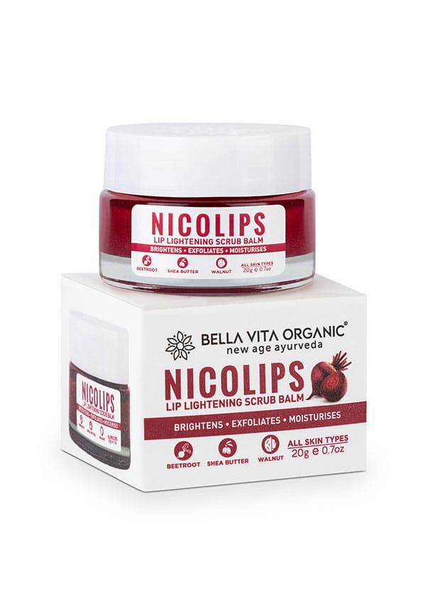 Organic NicoLips Lip Balm Scrub