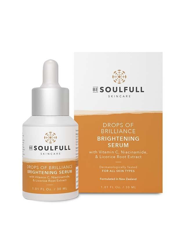 Brightening Serum with Vitamin C, Niacinamide & Licorice Root Extract for Natural Glow | Brightens, Hydrates & Repairs Skin | For Men & Women - 30ml