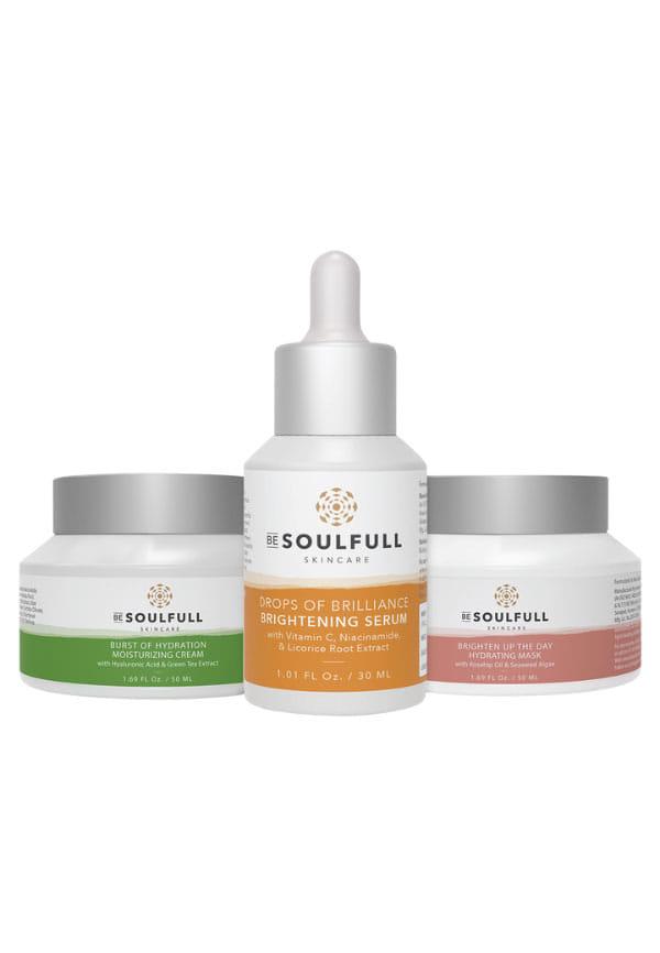 Glow Kit I Mask, Serum, Moisturiser