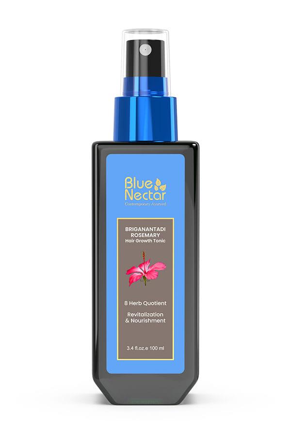 Hair Spray Tonic with Almond Rosemary Oil for smooth styling Hair Serum 8 herbs