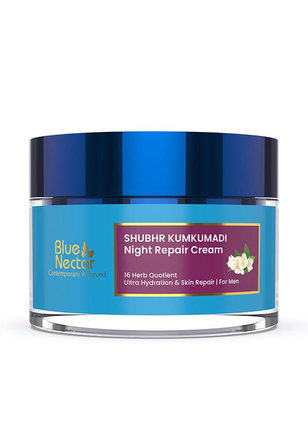 Jasmine & Pachouli Nourishing Night Repair Cream Men, 16 Herbs