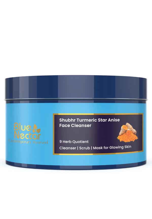 Shubhr Turmeric Star Anise Powder Face Cleanser for Glowing Skin