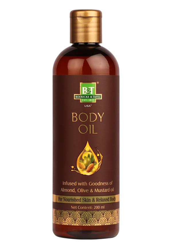 Body Oil - Goodness of Almond, Olive & Mustard oil for Radiant Skin