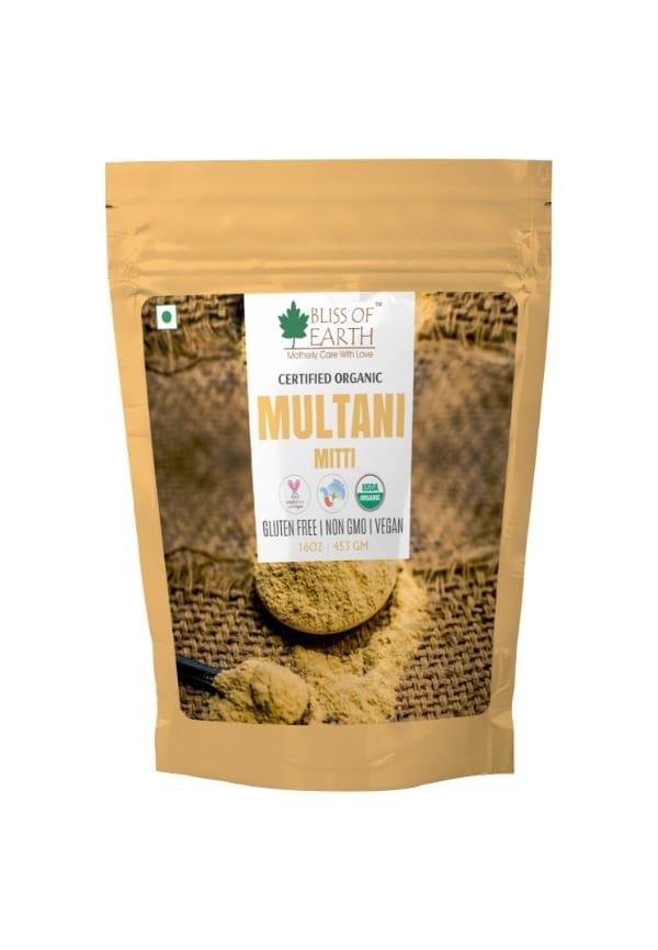 Certified Organic Multani Mitti Powder