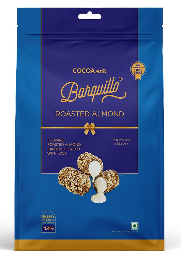 Roasted Almond Premium Chocolate | 100% Cocoa | No Colors or Preservatives