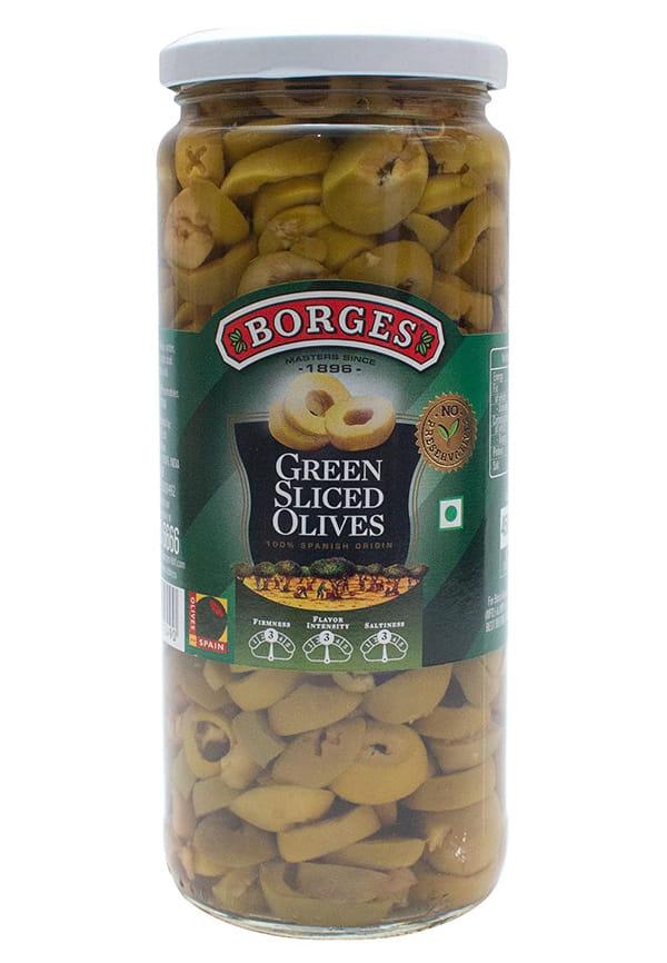 Green Sliced Olives