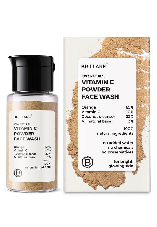 Vitamin C Powder Face Wash For Bright, Glowing Skin