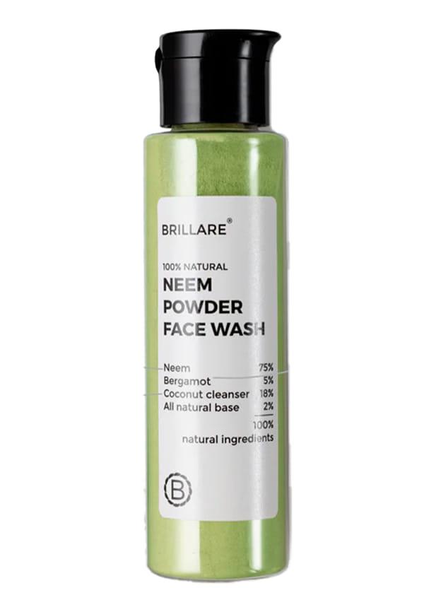 Neem Powder Face Wash For Acne-Prone Skin