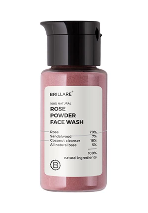 Rose Powder Face Wash For youthful Skin