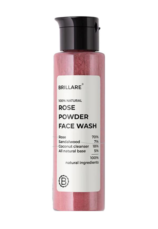 Rose Powder Face Wash For youthful Skin