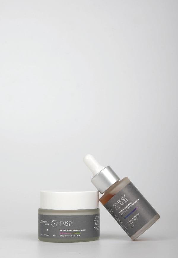 Pore Minimizing Niacinamide face Serum & Skin-Rejuvenating Moisturizer