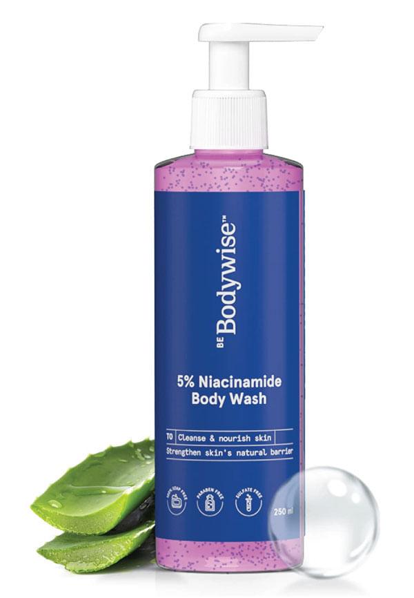 5% Niacinamide Body Wash with Aloe Vera Extract