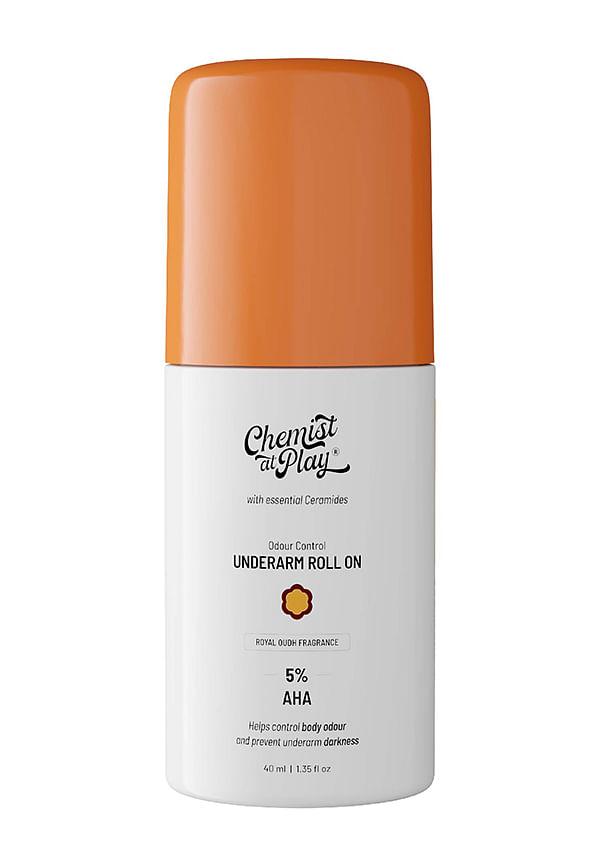 UnderArm Roll-On with 5% Lactic Acid & 1% Mandelic Acid | Royal Oudh