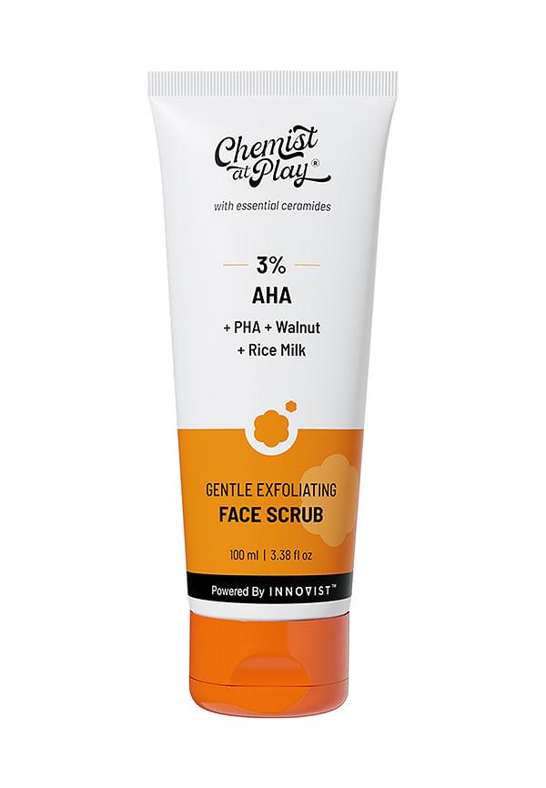 Gentle Exfoliating Face Scrub | Removes Dead Skin, Detans, Instant Glow