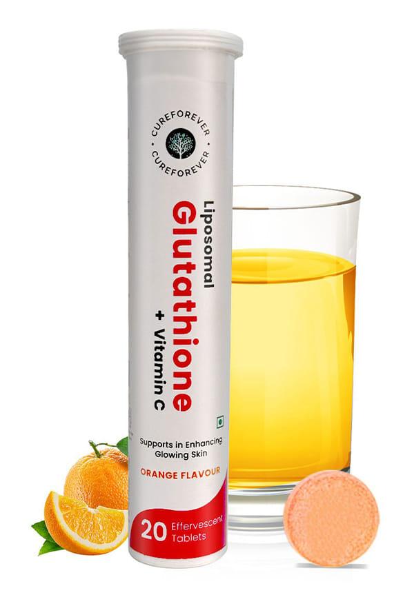 Glutathione 500mg Effervescent with Vitamin C 65mg