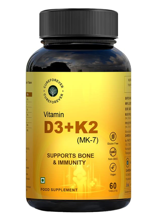 Vitamin D3 + K2 MK7