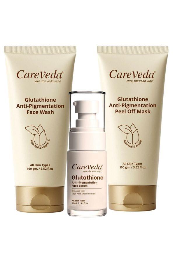 Face Wash & Peel off Mask, Face Serum for Bright, Even-Toned Skin