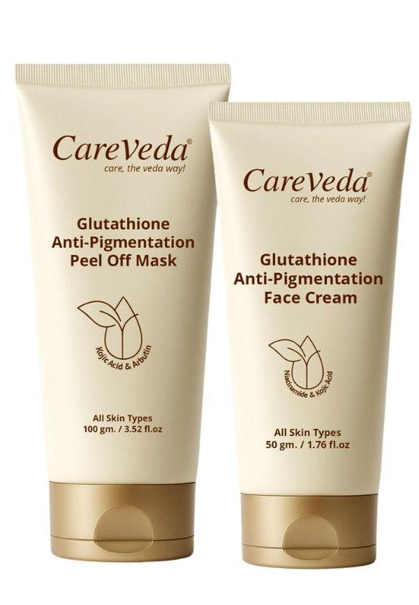 Face Cream & Peel off Mask for Bright, Even-Toned Skin